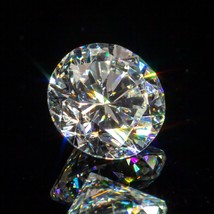 0.61 Carat Desseré H/SI1 Rond Brillant Coupe Diamant Certifié GIA - $25,103.19 MXN