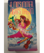 A Midsummer Night&#39;s Dream ANIMATED (VHS, 1991) ISBN: 1-55510-748-6 RARE ... - €5,89 EUR