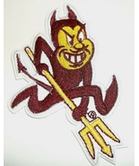 Arizona State ASU Sun Devils~Embroidered Patch~Iron On Sew~3 5/8 x 2 7/8... - £3.88 GBP