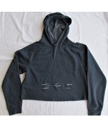 Tek Gear Women&#39;s Cropped &amp; Distressed Hooded Sweatshirt Size Medium - $20.58 CAD