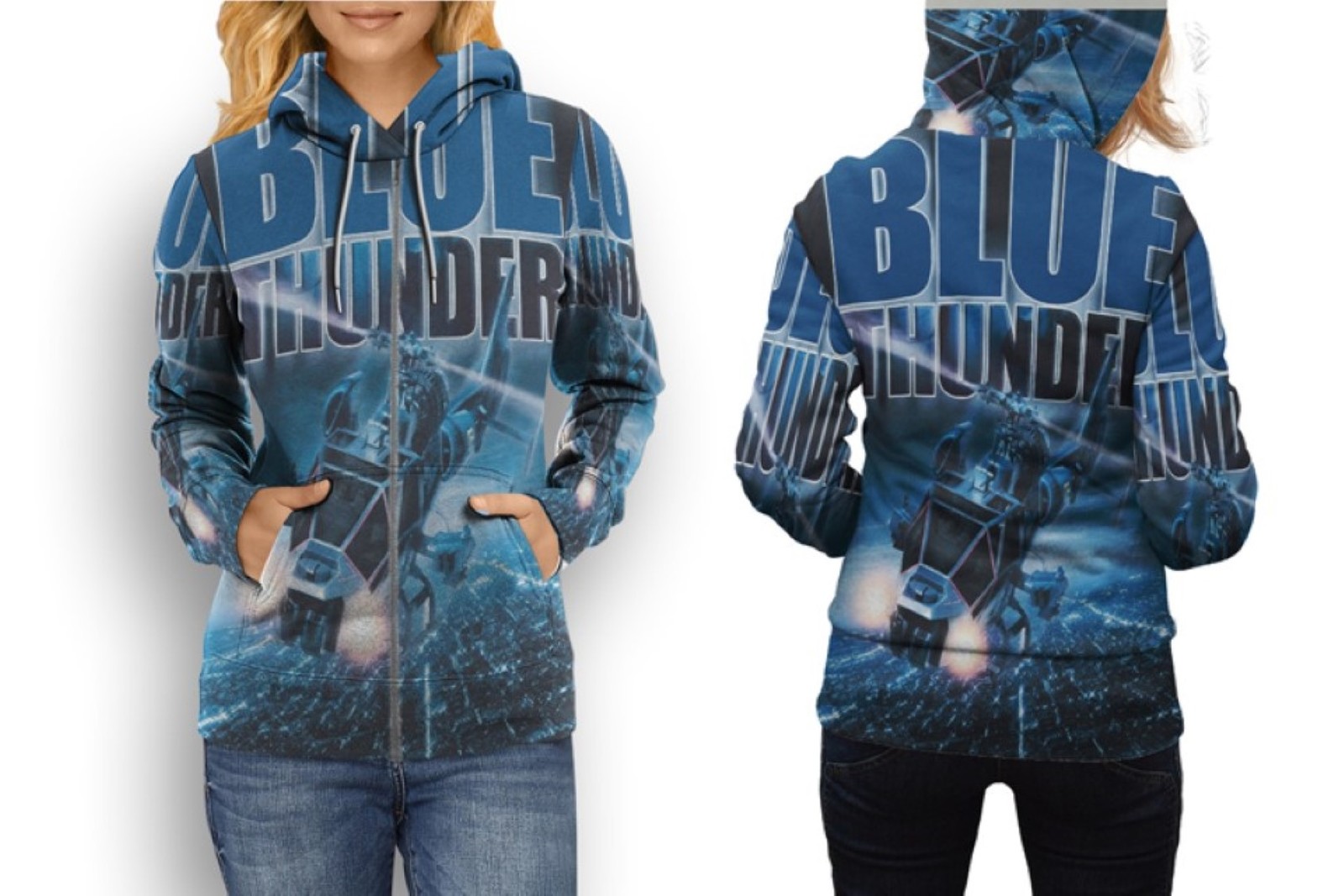 Blue Thunder Film Movie   All-Day Comfort Hoodie - $37.99+