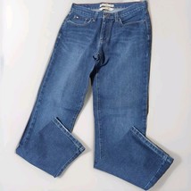 Tommy Hilfiger Women&#39;s Boyfriend Blue Jeans Size 4 Straight Leg 28WX29.5L - $15.84