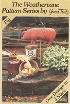 Vintage Weathervane Pattern Series Pig by Yours Truly One Design 3 Sizes... - $9.49