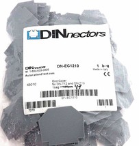 Lot Of 47 New Dinnectors DN-EC1210 Terminal Block End Covers DNEC1210 - £16.43 GBP