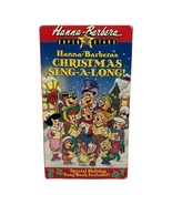 Hanna-Barbera&#39;s Christmas Sing-a-Long Flintstones, Jetsons VHS Tape - £6.62 GBP
