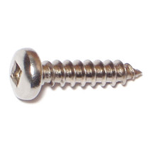 #12 x 1&quot; 18-8 Stainless Square Pan Sheet Metal Screws (20 pcs.) - $13.37