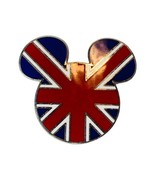 Disney Collectible Pin Badge  WDW Flag of Great Britain Mickey Mouse Ears - $31.86 CAD