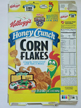Kellogg&#39;s Honey Crunch Corn Flakes Empty Box Terry Labonte Car 5 U198/15 - £14.93 GBP