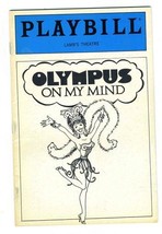 Playbill Olympus On My Mind 1986 Martin Vidnovic Peggy Hewett Lewis Stadlen - £11.05 GBP