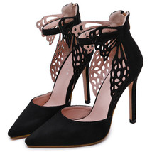 New fashion sexy bow pointed toe high heels sandals shoes woman ladies wedding p - £40.29 GBP