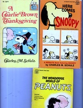 Vintage Lot Of 3 Peanuts Snoopy Charlie Brown Books by Charles M. Schulz - $12.00