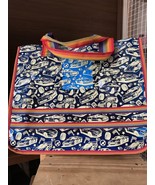 Shinkansen Lesson Bag Flat Waterproof Blue A4size - $587.10 MXN
