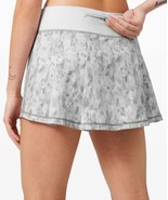 Lululemon Pace Rival Skirt No Panels 13&quot; City Breeze Alpine White Size 6... - £39.04 GBP