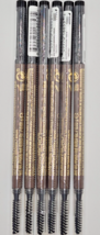 LOT of 6 Revlon Colorstay Micro Brow EYEBROW Pencil 454 Medium Brown - $33.75
