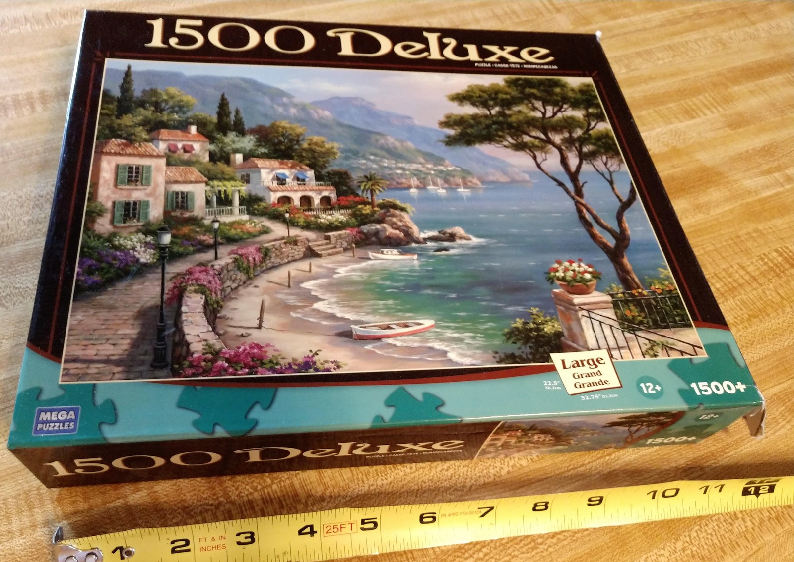 Puzzle Mega Deluxe 1500 Piece Jigsaw Puzzle 2008 Titled Escape - £39.39 GBP