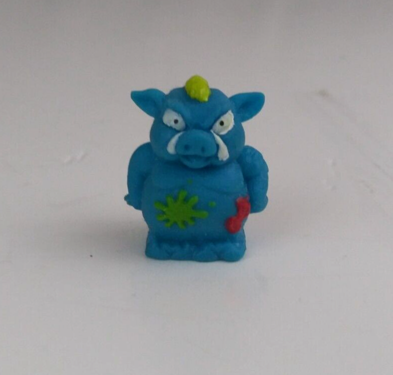 The Trash Pack Series 2 Bog Hog Blue Rare 1&quot; Collectible Figure - $14.84
