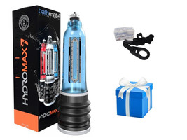 BATHMATE HYDROMAX7 HYDROPUMP WATER PENIS ENLARGER BLUE Hydromax X30 PUMP... - $169.99