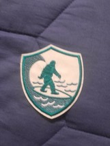 Surfing Yeti  embroidered Iron on patch - Tres Cool - £2.62 GBP