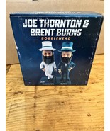 Joe Thornton and Brent Burns Tuxedo Bobbleheads - $49.99