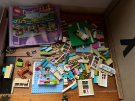 Partial Set of Lego Friends 3188 Heartlake Vet Building Blocks Bricks In... - £10.29 GBP
