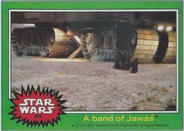 1977 Topps Star Wars Green #203 A Band Of Jawas Sandcrawler Poor - £0.67 GBP