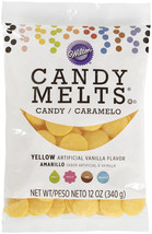 Wilton Candy Melts Flavored 12oz - Yellow, Vanilla - £22.40 GBP