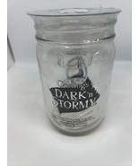 Gosling&#39;s Black Seal Bermuda Black Rum Pickilng Jar Glass Dark and Storm... - $282.54 MXN