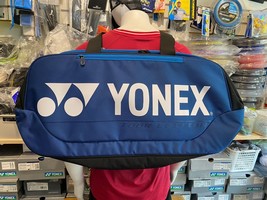 Yonex Pro Tournament Bag Badminton Tennis Racket Sports Bag Blue NWT BA92031WEX - $136.90