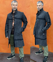 Nwt MA+ Maurizio Amadei wool silk Coat Sz 46 Italy 12w-C241-AWS NWT M.a. - £1,078.21 GBP