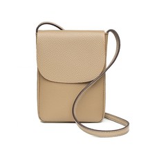 100% Genuine Leather Women&#39;s Casual Fashion Phone Bag Ladies Messenger Bag Small - £23.68 GBP