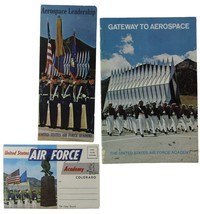 1966 US Air Force Academy Gateway to Aerospace Brochure and Postcard Lot... - £15.19 GBP