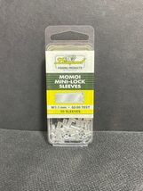Momoi Diamond Mini-Lock Sleeves Crimps M/1.1 mm 60-90 Test 50 Sleeves - $10.99