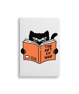 Black Cat Reading Book Journal - Funny Cat Journal - Humorous Journal - £19.51 GBP