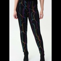 Joseph Ribkoff multi-sequin pant in Multi Color - size 8 - $57.42