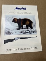 2006 MARLIN SPORTING ARMS CATALOG - $9.00