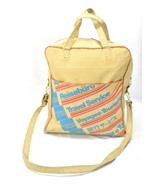 Vintage 70s American Express Travel  Agent Carry On Luggage Airline Bag - £70.47 GBP