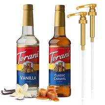 2 Syrup Pump Dispenser Bundle with Torani Coffee Syrup, Vanilla & Carame... - $26.44 2 Syrup Pump Dispenser Bundle with Torani Coffee Syrup, Vanilla & Carame... - $26.44