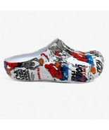 AND1 Bodega Clog White Multicolor Mens Sandal Slide - $23.23 CAD
