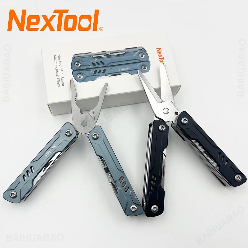 NexTool Mini Sailor Pliers/Scissors Veriosn 11 In 1 Multitool Folding Po... - £32.41 GBP