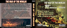 War Of The Worlds Collection - 80th Anniversary-4DVD - 3 Movies 1 Documentary - £19.42 GBP