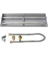 Stanbroil Stainless Steel Natural Gas Fireplace Dual Flame Pan Burner KI... - $1,826.18 MXN