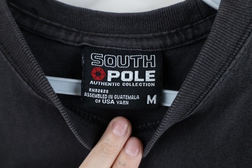Vintage 90s Y2K Southpole Boys Medium Distressed Spell Out New York T-Shirt Item image 9