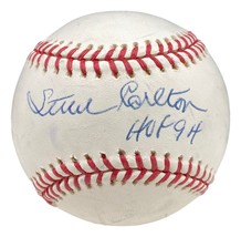 Steve Carlton Phillies Firmado Rawlings Oficial MLB Béisbol Hof 94 MLB Holograma - £85.80 GBP