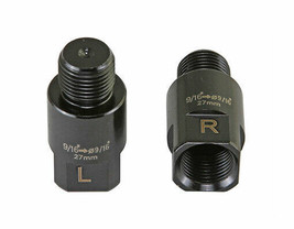 PREMIUM  Pedal Extenders Adapter 27.5mm Long, 9/16&quot; To 9/16&quot; , Black - £17.90 GBP