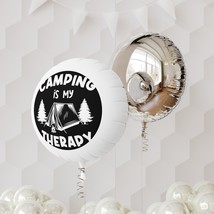 FloatoTM Camping is my therapy Reusable Waterproof Mylar Balloon - £24.13 GBP