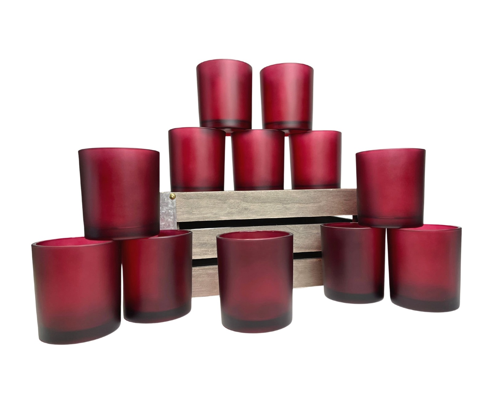 14 oz. Havana Ruby Glass Kit - Candle Making Glass (12pk) Item image 5