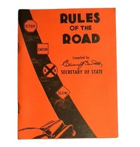 Vintage 1950 Illinois Rules of the Road Booklet Excellent Condition - £14.97 GBP