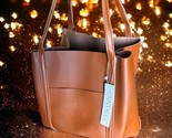 HENNY + LEV Danielle Tote Bag in Cognac with Dust bag New With Tags MSRP... - £46.71 GBP