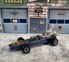 Johnny Lightning AJ Foyt 4075 Diecast Toy Indy 500 Car Vintage 1970 PURPLE - £23.35 GBP