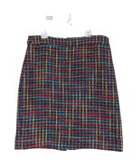 Kate Spade New York Skirt the Rules Wool Blend Tweed Mini Skirt Sz 8 Mul... - $49.23 CAD